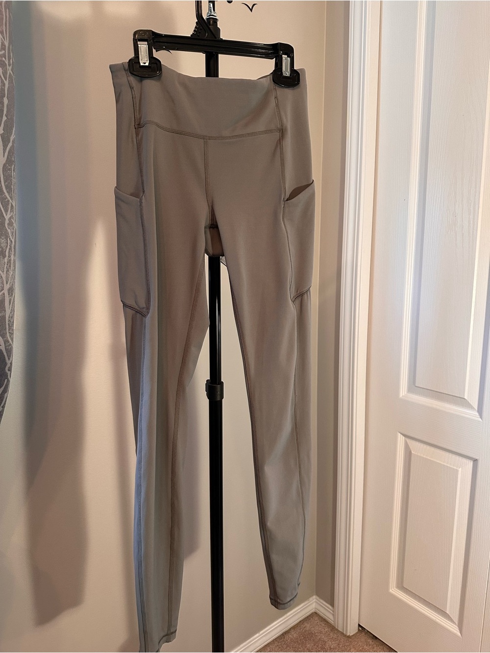 Lululemon High-Rise leggings Side-Pocket Gray